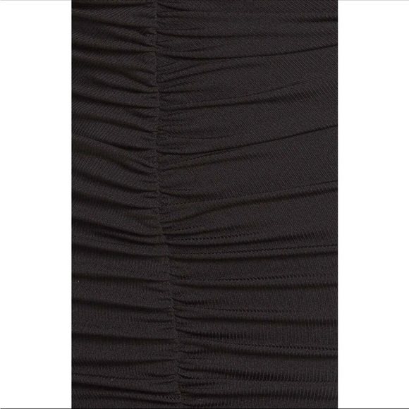 Naked Wardrobe Long Sleeve Off-The-Shoulder Mini Dress Cut Out Black Large 49 - Picture 3 of 6